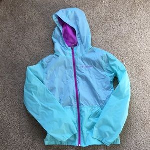 Columbia girls raincoat